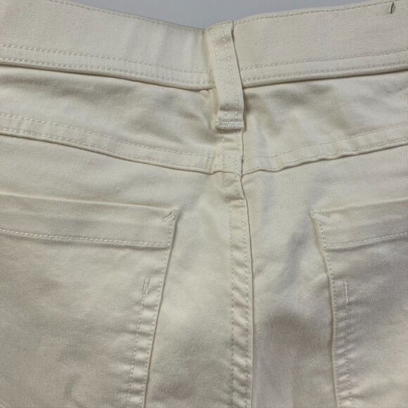 Toad & Co. Sequoia Skinny Pant Ivory Womens 6 Organic Cotton Spring Preppy - Picture 11 of 15